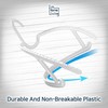 15" Compact Slim & Slimlink Interlocking Clothes Hangers, Space-Saving Lightweight