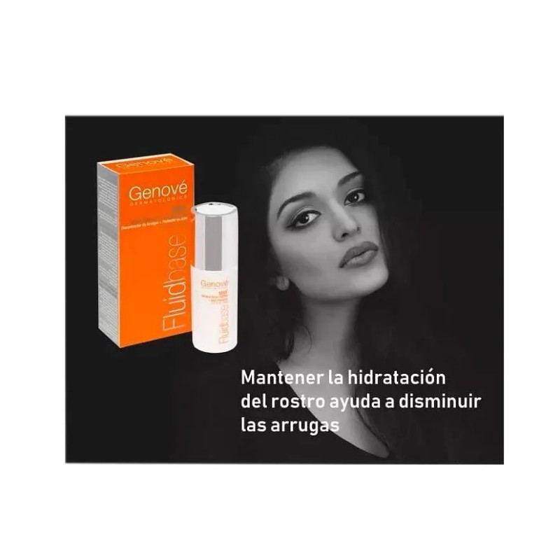 Crema Antiarrugas Genové Fluidbase Max Hipoalergénica 30ml