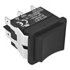 HY12-9-3 On/Off/On Rocker Switch, 6 Pins 125/250V 20A Pushbutton Switch,