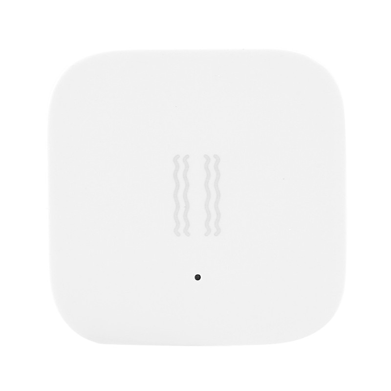 Smart Vibration Sensor ZigBee Shock Sensor for Home Safety White