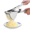 Stainless Steel Potato Press with Comfort Handle, Large Hole Potato