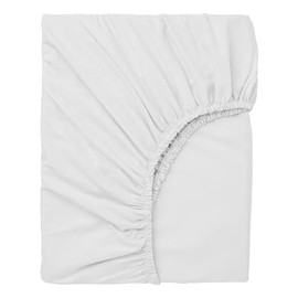 Hotella 100% Microfiber Ultra Soft 78"x80" King Size Fitted Sheet Only, Hotel Quality Deep Pocket Bottom Sheet, Fit for 6" to 14" Matress, Machine Washable, Non-Fade, Snug Fit & Stay in Place, White