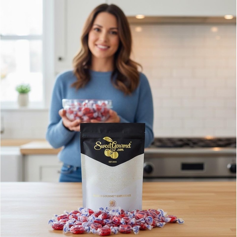 SweetGourmet Sugar-Free Cinnamon Discs Arcor Bulk Hard Candy | 1