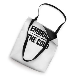Ice bathing ice water ice swimming cold showers cold funny Tote Bag
