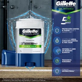 Antitranspirante en Gel Gillette Power Rush 82g