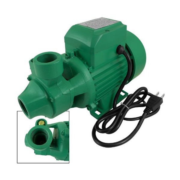 EZ Travel Collection 1HP Electric Water Pump Centrifugal 1" Inlet/Outlet 3450RPM Clear Water Transfer
