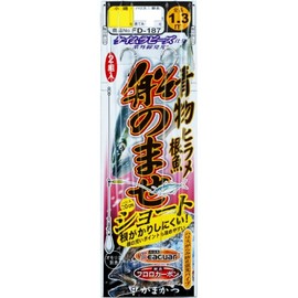 Gamakatsu FD187 14-12 Blue Flounder Root Fish Boatless Short (White)