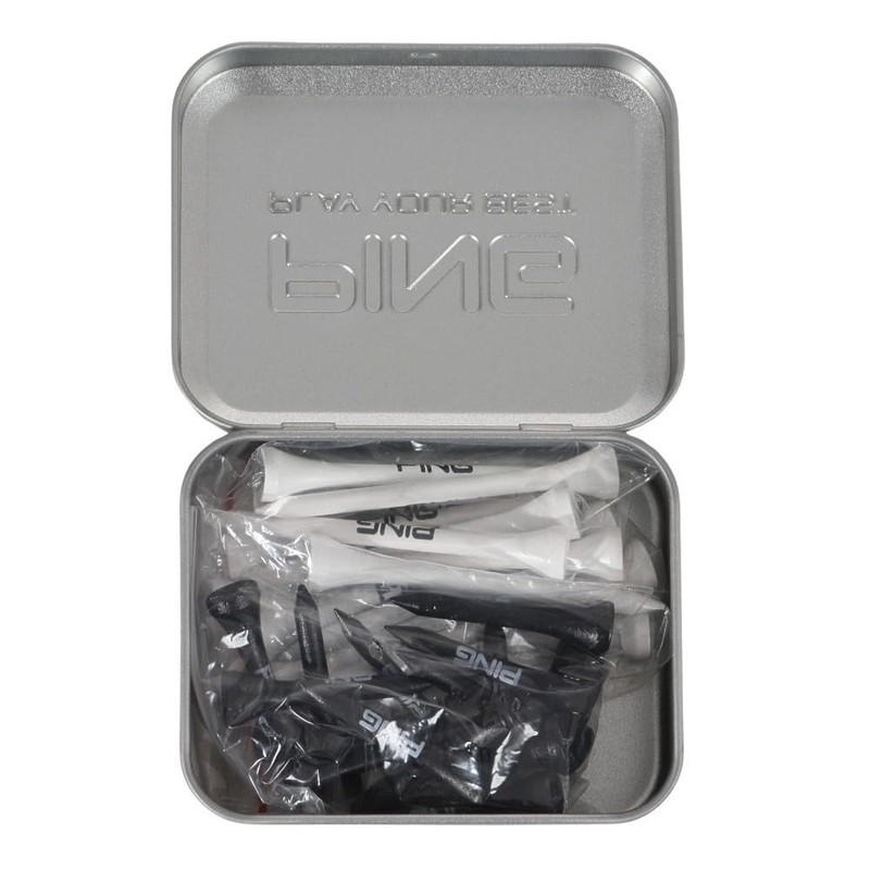 PING AC-U221 36215-01 Golf Round Accessory Tee Silver