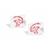 Reflective Concepts Hellcat Emblem Overlay Decal Stickers - 15-18 Challenger