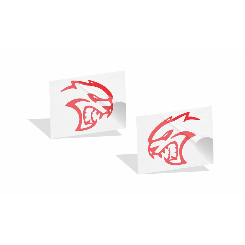 Reflective Concepts Hellcat Emblem Overlay Decal Stickers - 15-18 Challenger