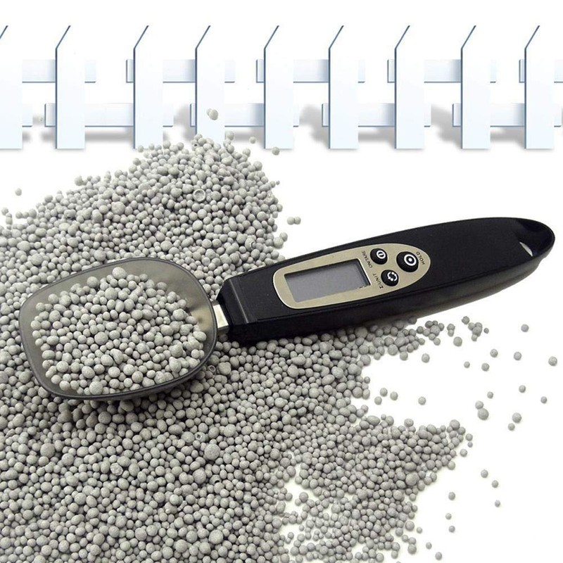 Digital Kitchen Scales with Measuring Spoon, Spoon Scales with Dosing
