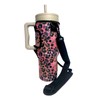 Lit Handlers 40oz Handled Tumbler Sleeve With Carrying Straps -