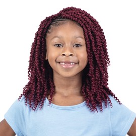 FreeTress Crochet Braids 3X Kids Spring Twist 8" (2-PACK, T30)