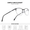OLIEYE Cat Eye Reading Glasses For Women Retro Design Reader