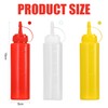 Arcjunys Sauce Bottle Squeeze Squeeze Bottle with Nozzle 8oz Squeezy