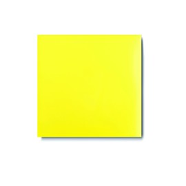 25 Dry Erase Magnetic Shelf Labels 4" x 4" - Yellow - 30 mil