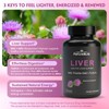 NATUREBULK Premium Liver Support Complex - 120 Capsules with TUDCA,
