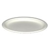 Disposable Dishes Eco Durable Bagasse Plates Oval 50 Count Barbecue