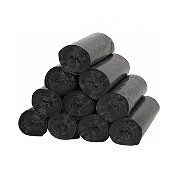 40x46 Trash Can Liners Black EQ 1.5 Mil 100/case