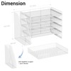 OPNICE Desk Organizers and Accessories with File Holder, 5-Tier Office
