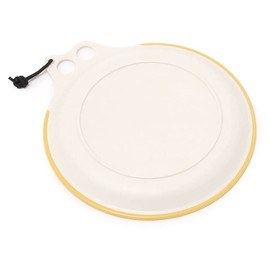 CHUMS CH62-1731-M095-00 Camper Dish Outdoor Plate, Khaki/Gray, Diameter 9.1 x Height 1.2 inches (23 x 3 cm)