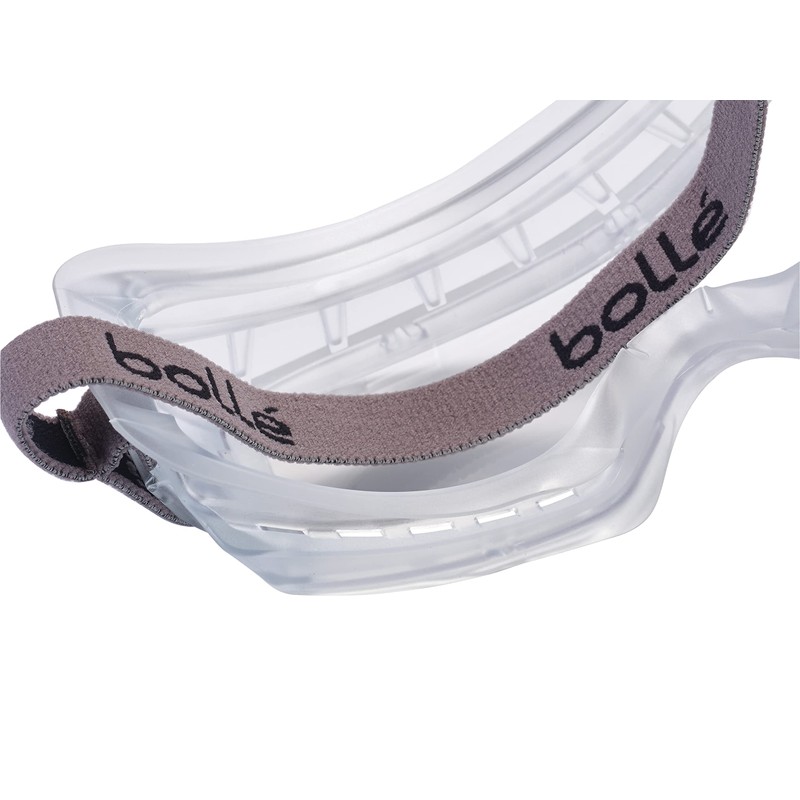 Bollé COVARSI One Size "Coverall" Ventilated Safety Goggles - Clear/Black