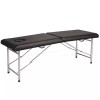 Byeoldopyogi 접이식 마사지 휴대용 알루미늄 받침대 베드 다리 베개포함 프레임 Foldable Massage Portable Aluminum Support Bed with Leg and Pillow Frame [180*60*65]