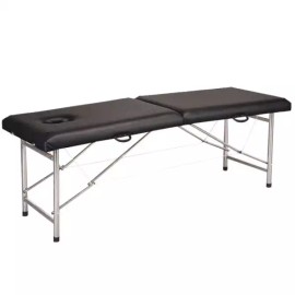 Byeoldopyogi 접이식 마사지 휴대용 알루미늄 받침대 베드 다리 베개포함 프레임 Foldable Massage Portable Aluminum Support Bed with Leg and Pillow Frame [180*60*65]