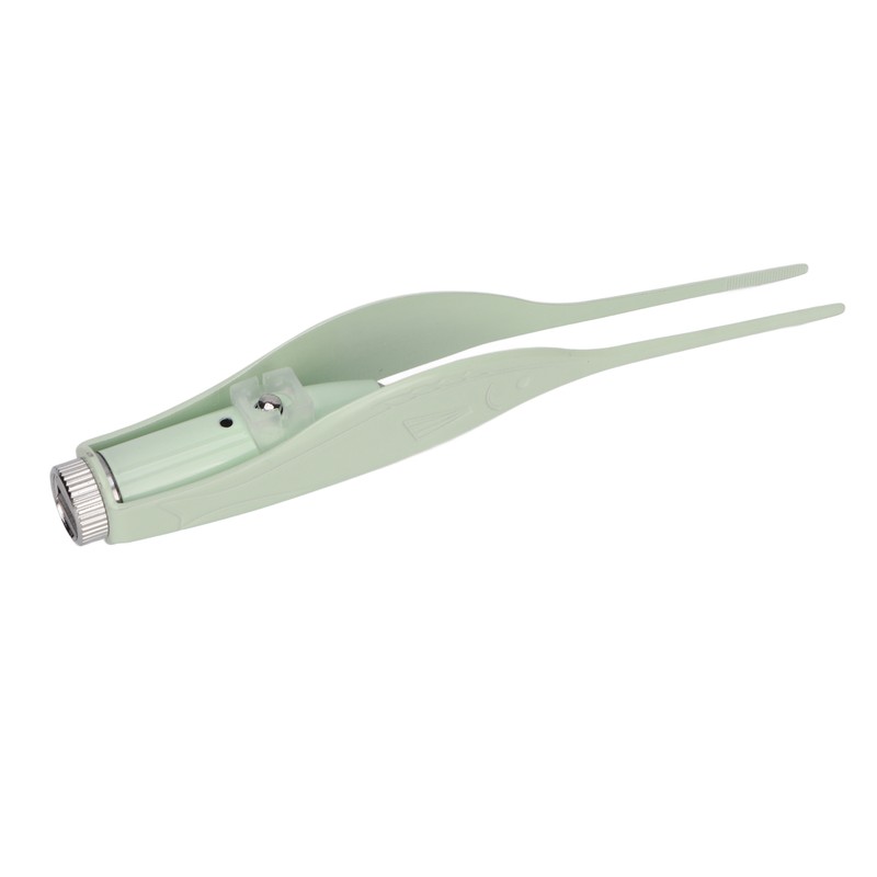 Ear Pick Tweezers Set USB Rechargeable LED Light Safe Professional