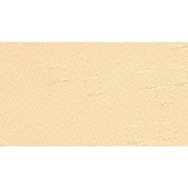 Hofer Yucca 661111 Damask Tablecloth with Aida Edge for Cross Stitch Embroidery 80 x 80 cm Sand