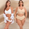 Wireless Bras Full Support Bralettes for Women Push Up No