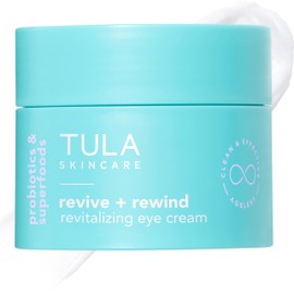 TULA TULA Skin Care Revive & Rewind Revitalizing Eye Cream - Smooth Fine Lines, Dark Circles & Puffiness, 0.5 oz.