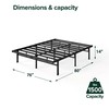 Zinus Justin 14 Inch Easy to Assemble Mattress Foundation, Steel