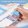 IMLIKE Loose Leaf 5-Hole Punch, Set of 16 5-Hole Binding