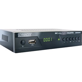 Schwaiger DSR500HD HD-SAT-Receiver Front-USB Anzahl Tuner: 1