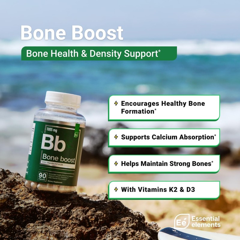 Essential Elements Bone Boost Health Supplement - Bone Support and