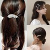 6 Pcs Rhinestone Hair Clips, Womens Crystal Bobby Pins HairPin,