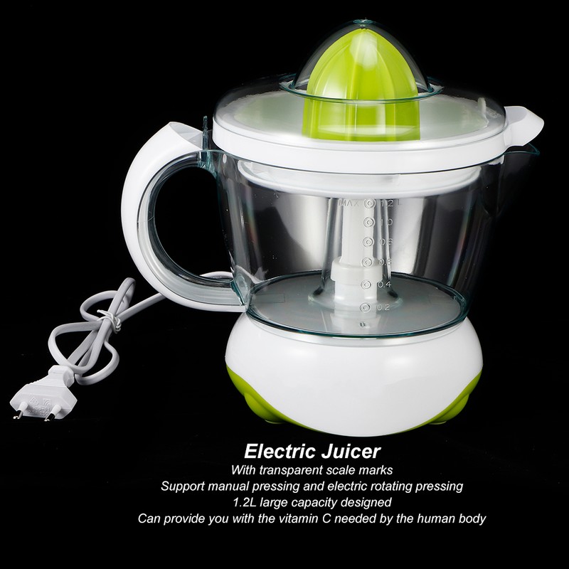 1.2L Household Electric Fruit Juicer Lemon Orange Squeezer Extractor Kitchen