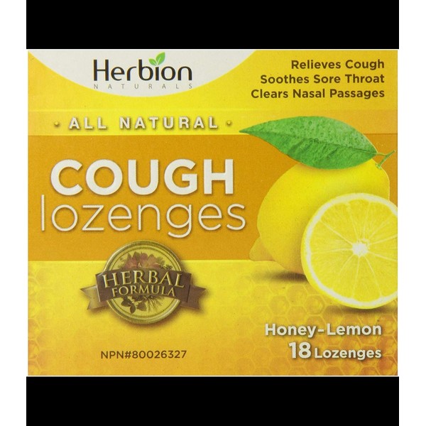 Herbion Honey Lemon Cough 18 Lozenges