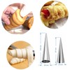 Joyeee 10 Pack Cream Horn Molds - Small & Large,