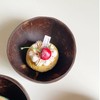 Coconut Bowl Set Leakage Proof Reusable Hand Polished Coconut Shell