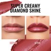 OULAC Infinite Glitter Lipstick, Diamond Lustre Pink Lipsticks with Shiny