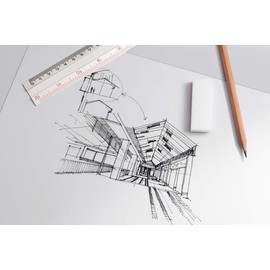 Design Ideation SKETCH :Multi-Media Paper Sketch Book for Pencil, Ink, Marker, Charcoal and Watercolor Paints. Great for Art, Design and Education. Classic 5.5" x 8.5"