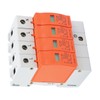 4P 20kA 420vAC House Surge Protective Low voltage Arrester Device