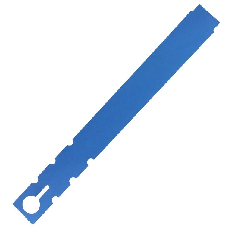 TAGKRAFTERS 9" x 1" Blue - 500 Pcs - Plastic