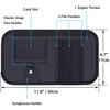 Car Sun Visor Organizer, Wisdompro Vehicle Interior Accessories Storage Pouch