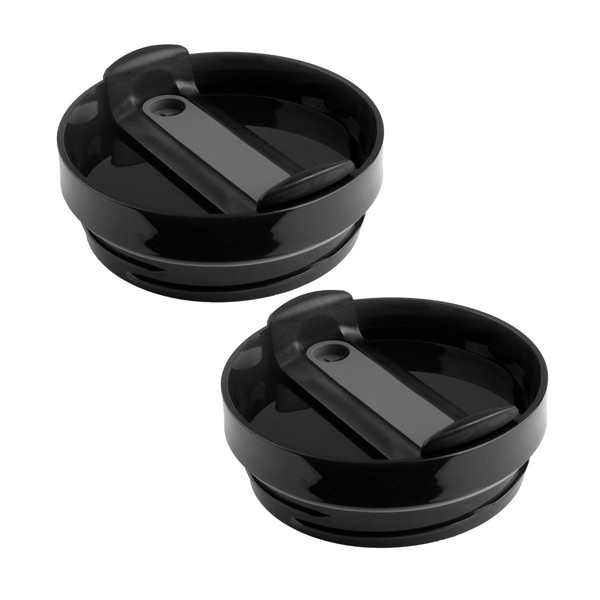 Bojueshaw 2pcs 40oz Tumbler Replacement Lids,No Spill,Splash Resistant,BPA-Free Cup Covers