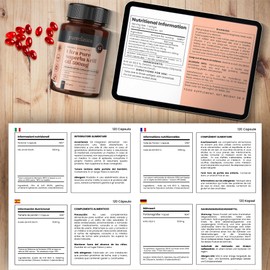 Ultra Pure Superba Krill Oil 500mg x 480 Capsules (4 Bottles) - sourced in The unpolluted Waters of Antarctic Providing a Rich Supply of Astaxanthin and Omega 3