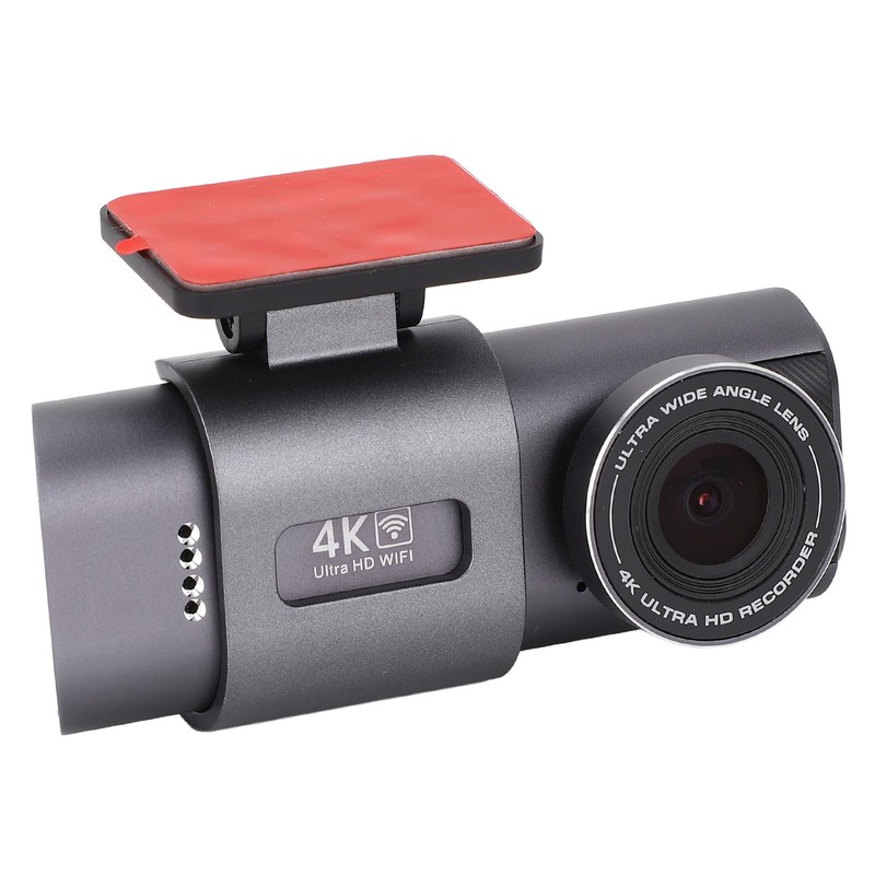 Dash Camera, 4K 170° Front 4K Camera and 140° Rear