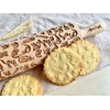MEOW CAT Rolling Pin for Homemade Pastry Embossing Rolling Pin